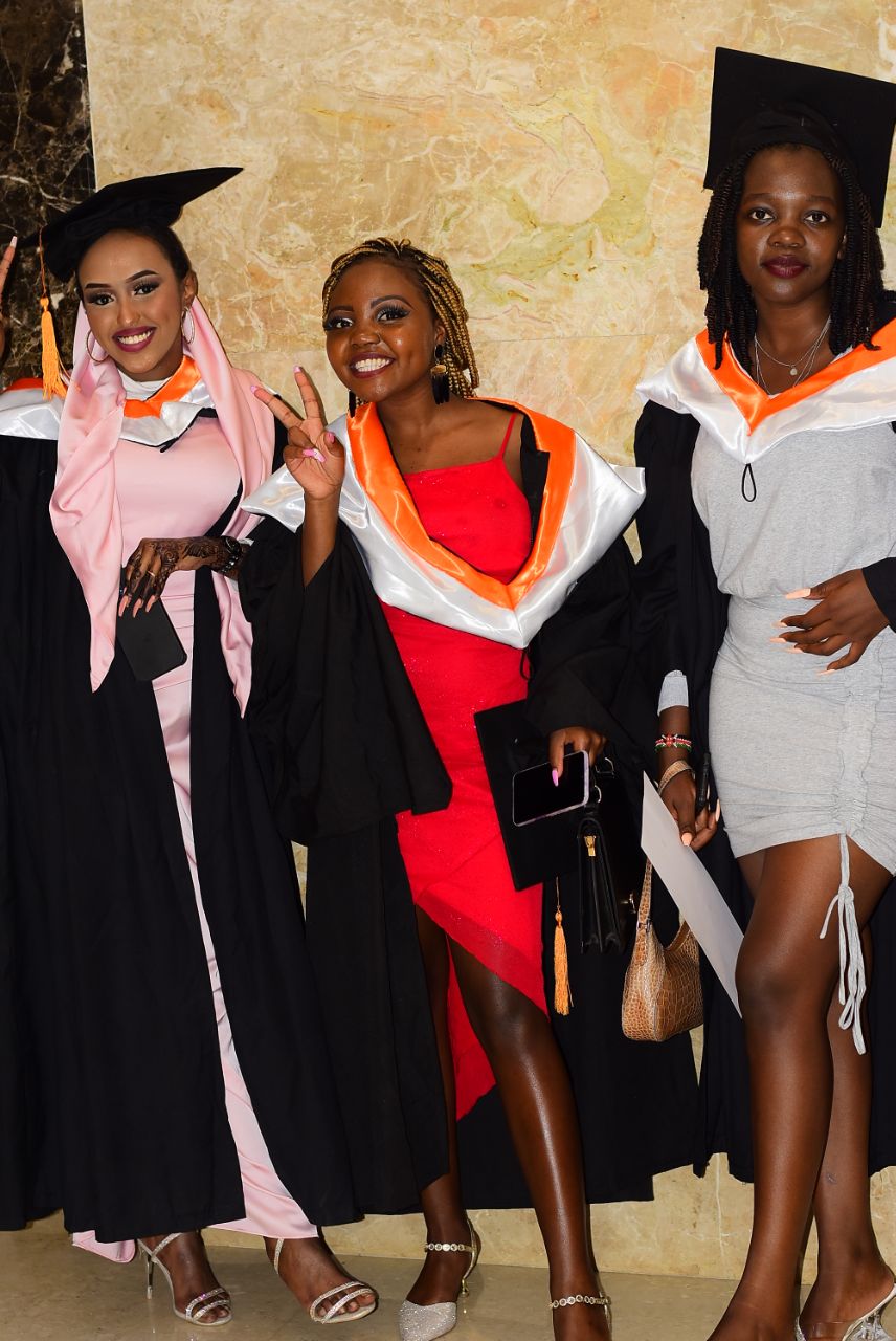 Three Female Graduates